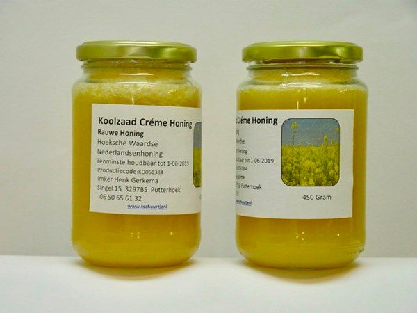 Koolzaadhoning 450 gram
