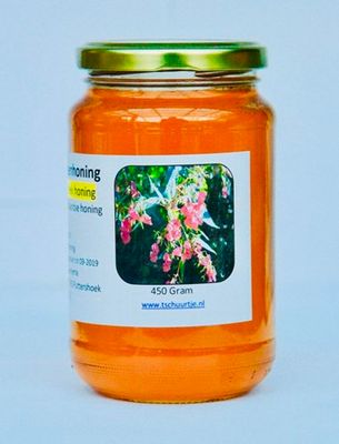 Balsemienhoning 500 gram 100% honing,   Koud geslingerd en ongemengd .Zoals de  is grof gezeeft en goed tegen hooikoorts .Zoals de natuur het bedoeld heeft.