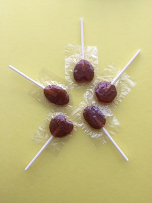 Honinglolly per 5 stuks €2,50 Super lekker