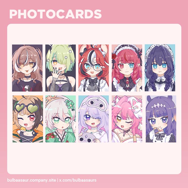 [PRE-ORDER] Hololive Photocards