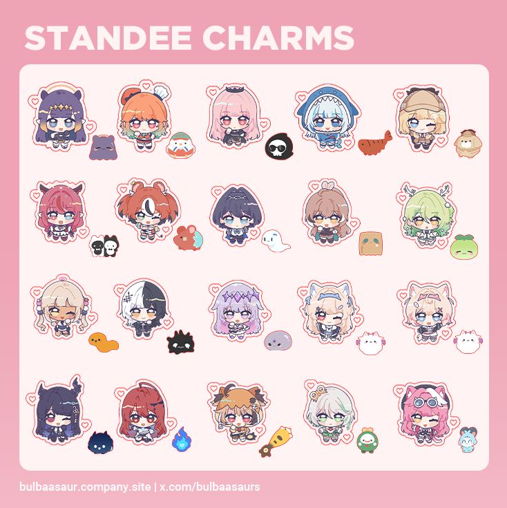 [PRE-ORDER] Hololive Acrylic Standee Charms