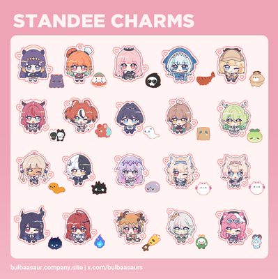 [PRE-ORDER] Hololive Acrylic Standee Charms