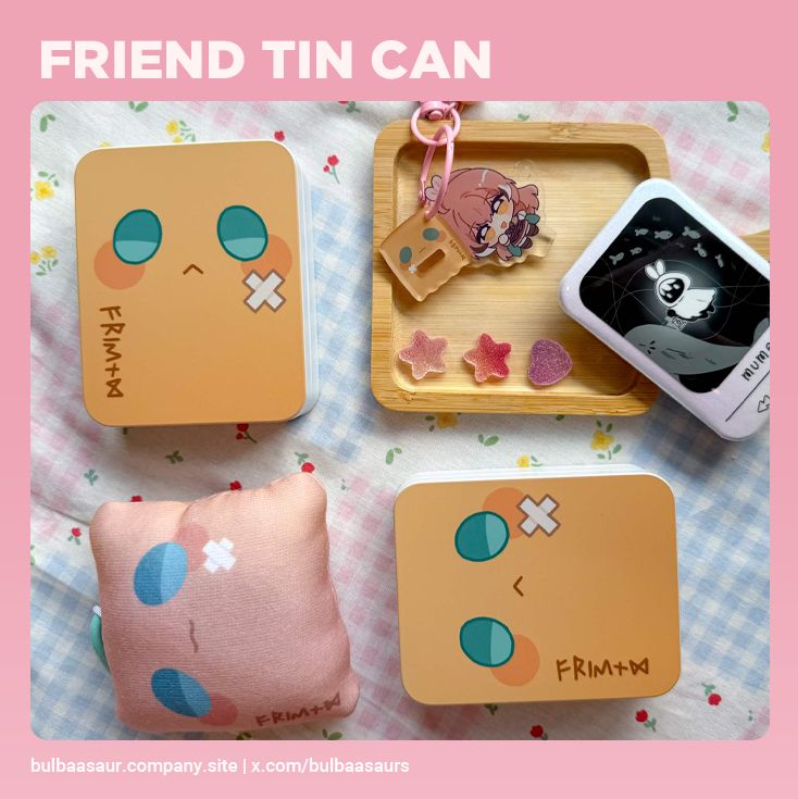 [PRE-ORDER] Hololive Friend Tin Cans