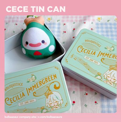 [PRE-ORDER] Cece Tea Tin Can
