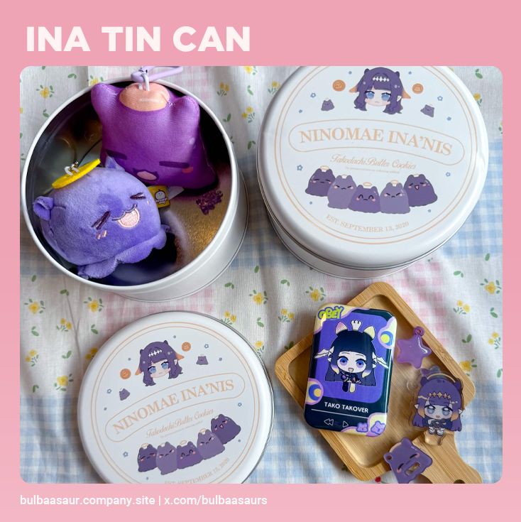 [PRE-ORDER] Ina Cookie Tin Can