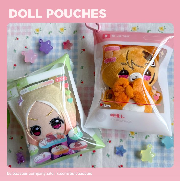 [PRE-ORDER] 10 CM Doll Pouch