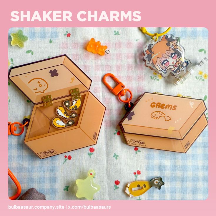[PRE-ORDER] Shoebox Shaker Charm
