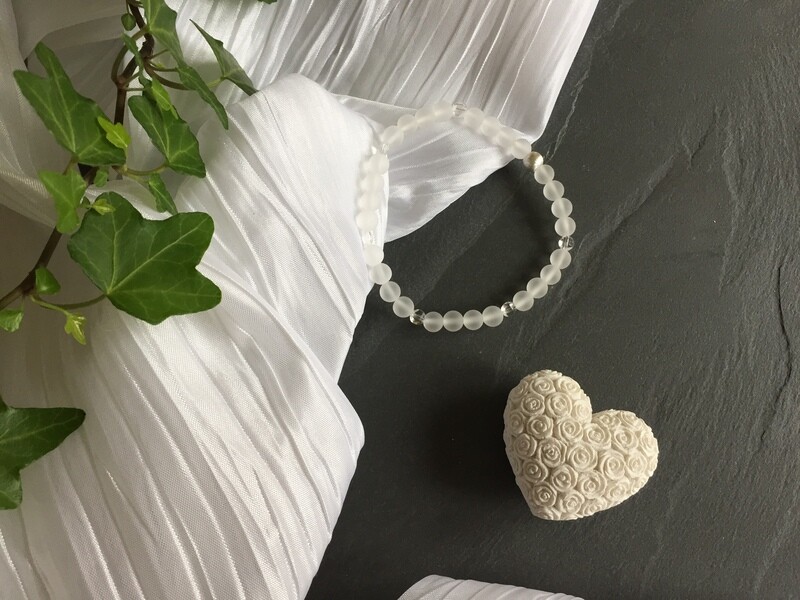 Edelstein-Armband „Bergkristall“
