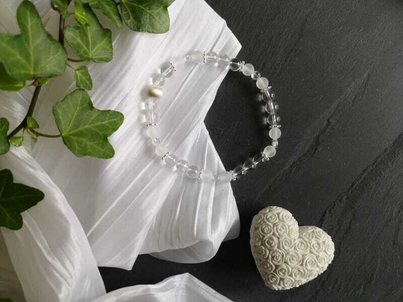 Edelstein-Armband „Bergkristall“