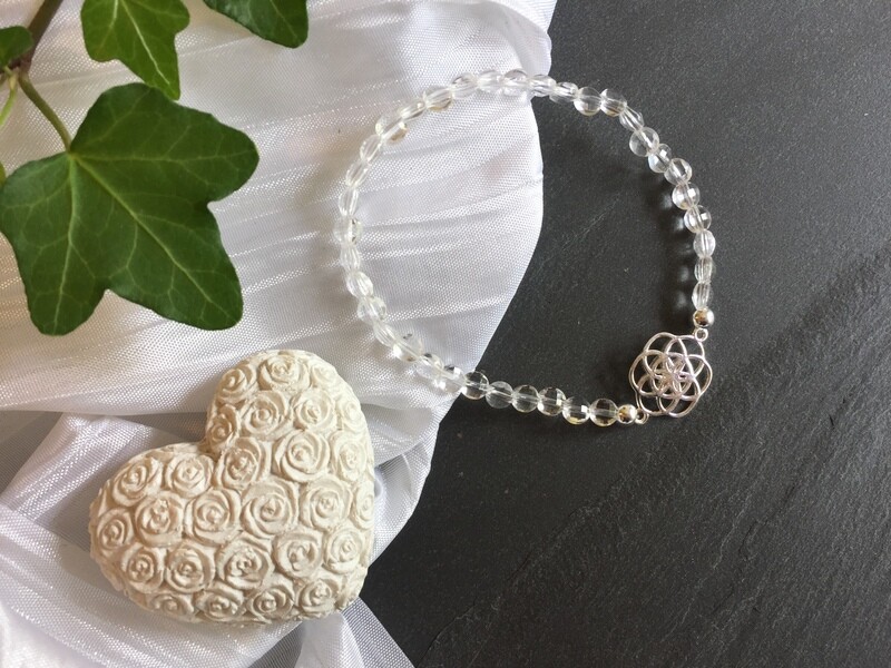 Edelstein-Armband „Bergkristall“