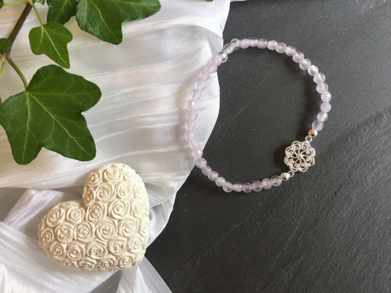 Edelstein-Armband „Amethyst“