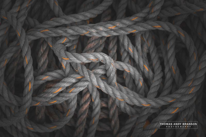 Mooring Rope, Mainland, The Shetland Islands, Scotland – Digital Photo Download
