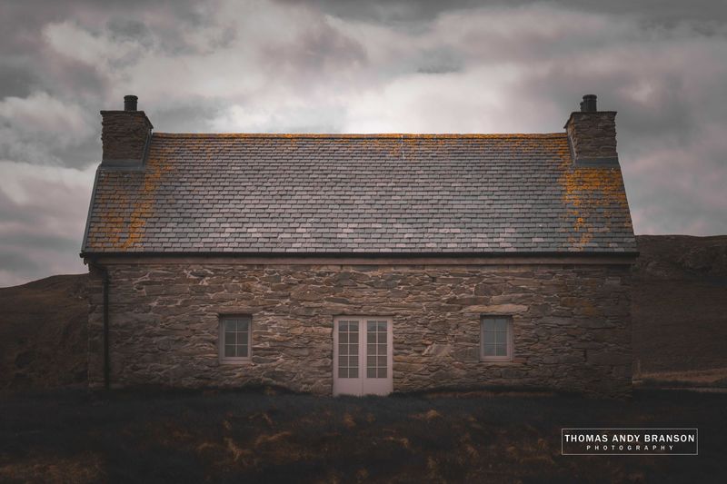 Cottage, Fetlar, The Shetland Islands, Scotland – Digital Photo Download