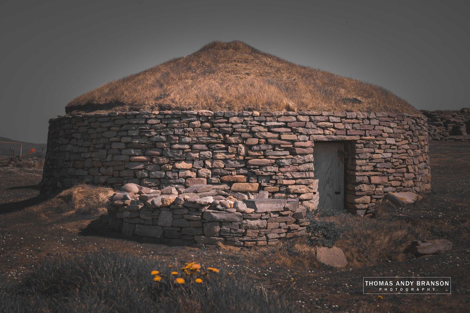 Motif, Old Scatness Broch & Iron Age Village, Scatness, Mainland, The Shetland Islands, Scotland – Ultra HD Photo Print, Limited Edition