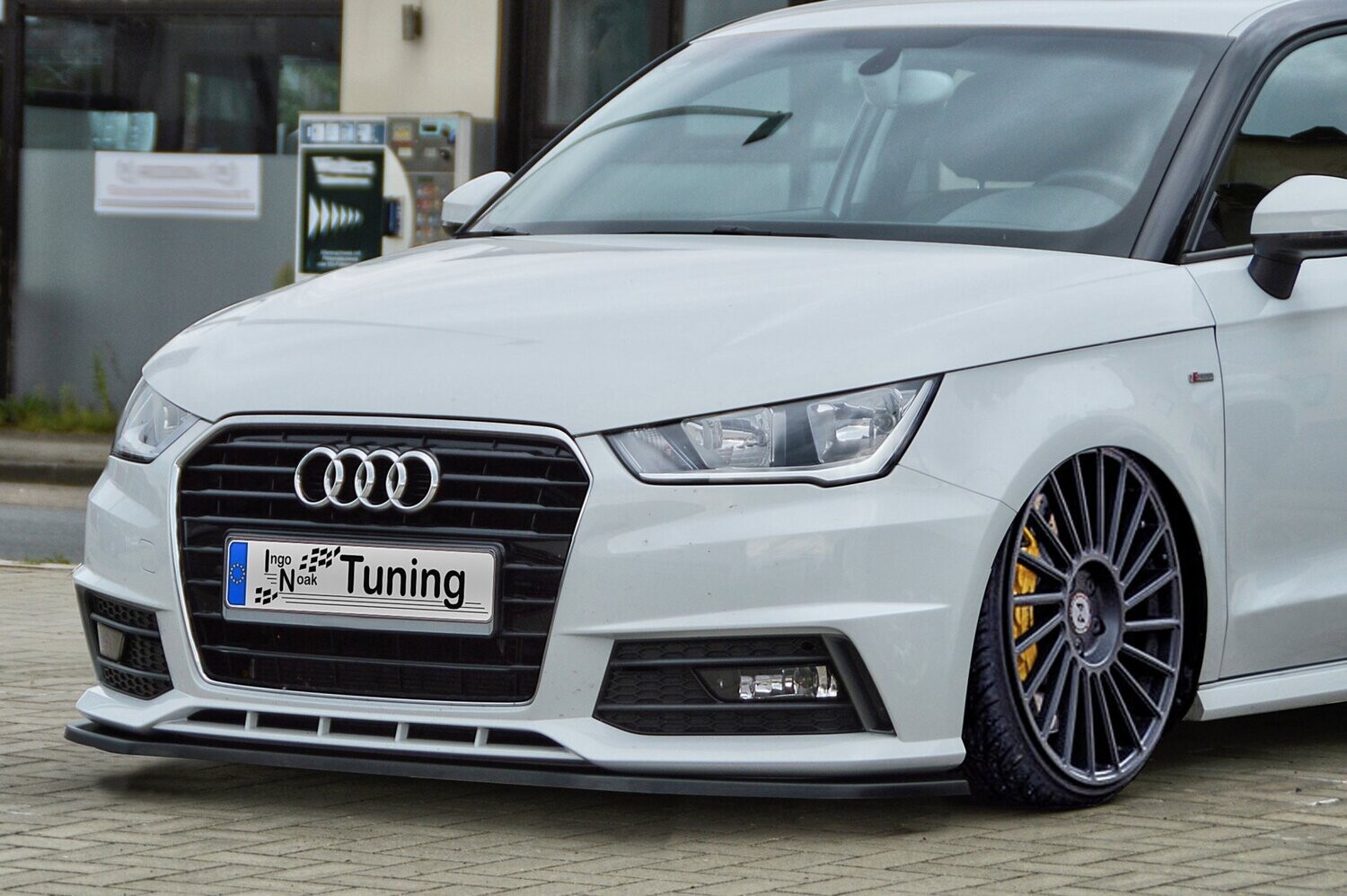 Cup Frontspoilerlippe für Audi A1 8X S-Line ab Bj.2014-