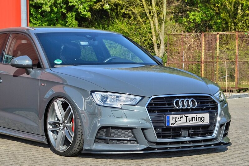 Cup Frontspoilerlippe für Audi A3 S3 8V S-Line Cup Frontspoilerlippe für Audi A3 S3 8V S-Line