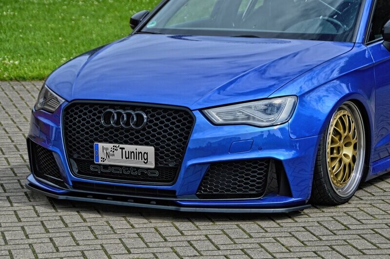 Frontspoilerlippe Cuplippe für Audi RS3 8V Sportback ABE Frontspoilerlippe Cuplippe für Audi RS3 8V Sportback ABE