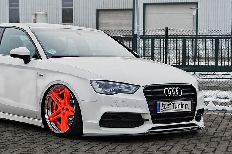 Cup Frontspoilerlippe für Audi A3 8V S-Line + S3 Bj. 2012 - Cup Frontspoilerlippe für Audi A3 8V S-Line + S3 Bj. 2012 -