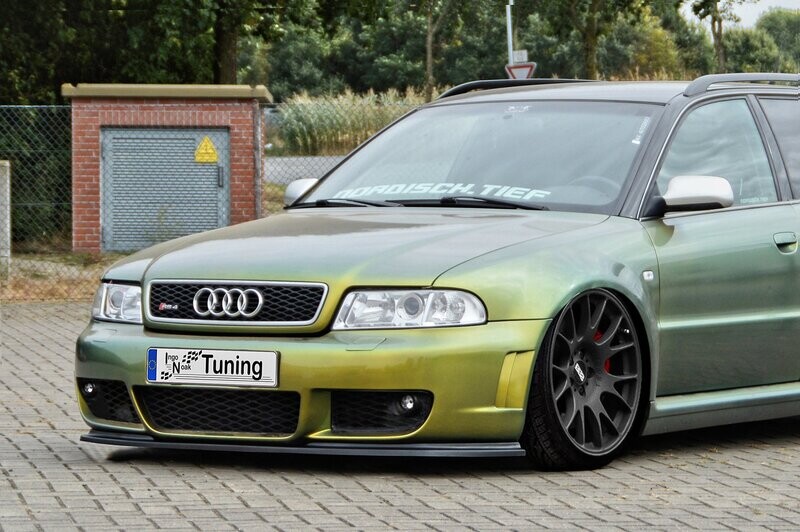 Cup Frontspoilerlippe für Audi RS4 B5 Bj. 1999-2001 Cup Frontspoilerlippe für Audi RS4 B5 Bj. 1999-2001
