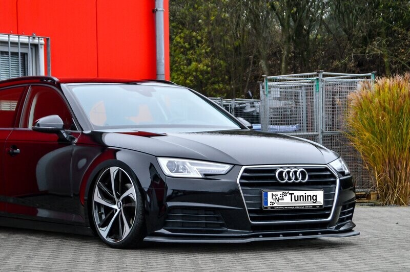 Cup Frontspoilerlippe für Audi A4 B9 ab Bj. 2015- Cup Frontspoilerlippe für Audi A4 B9 ab Bj. 2015-