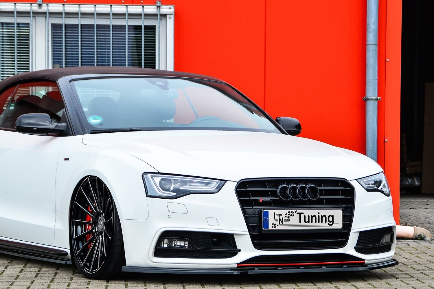 Cup Frontspoilerlippe für Audi A5 B8 Facelift S-Line ab Bj. 2011-2017