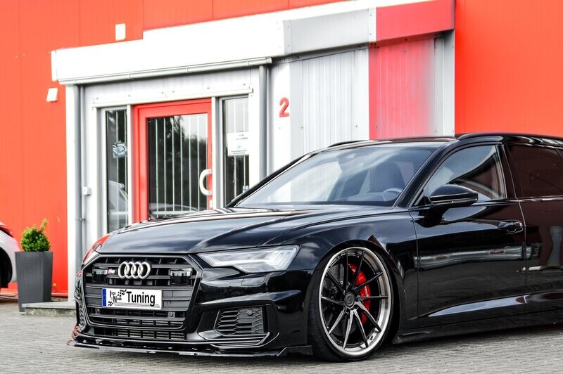 Cup Frontspoilerlippe mit Wing für Audi A6 S-Line + S6 4K C8 ab Bj. 2018- Cup Frontspoilerlippe mit Wing für Audi A6 S-Line + S6 4K C8 ab Bj. 2018-