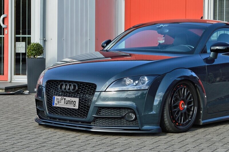 Cup Frontspoilerlippe für Audi TTS 8J Coupe ab Bj. 2009-