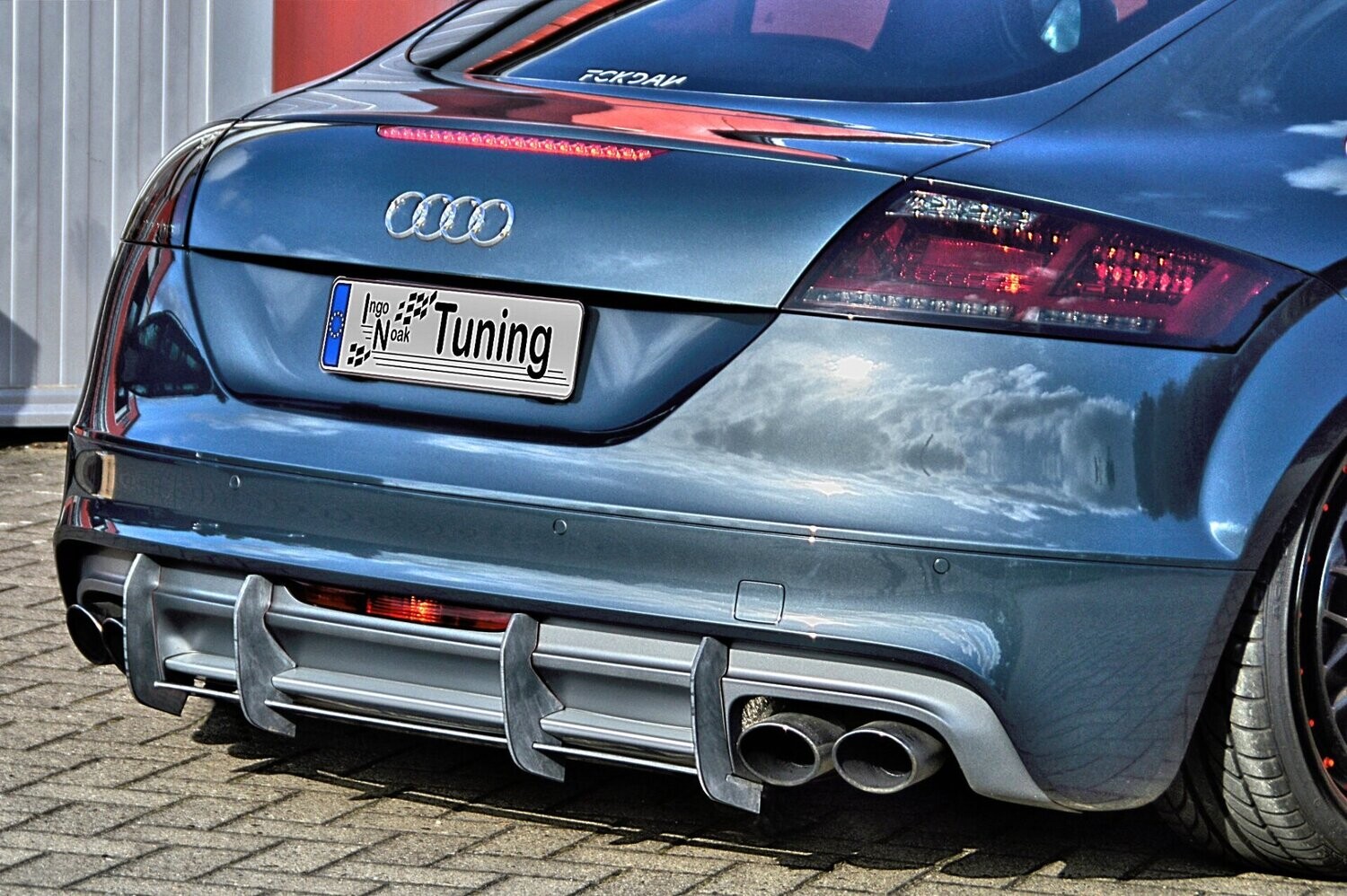 Racing Heckansatz für Audi TTS 8J Coupe ab Bj. 2009-
