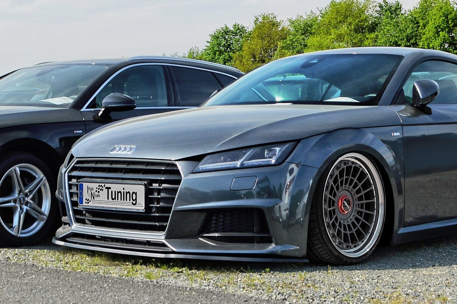 Spoilerschwert Frontspoiler Lippe Cuplippe ABS für Audi TT TTS 8S S Line