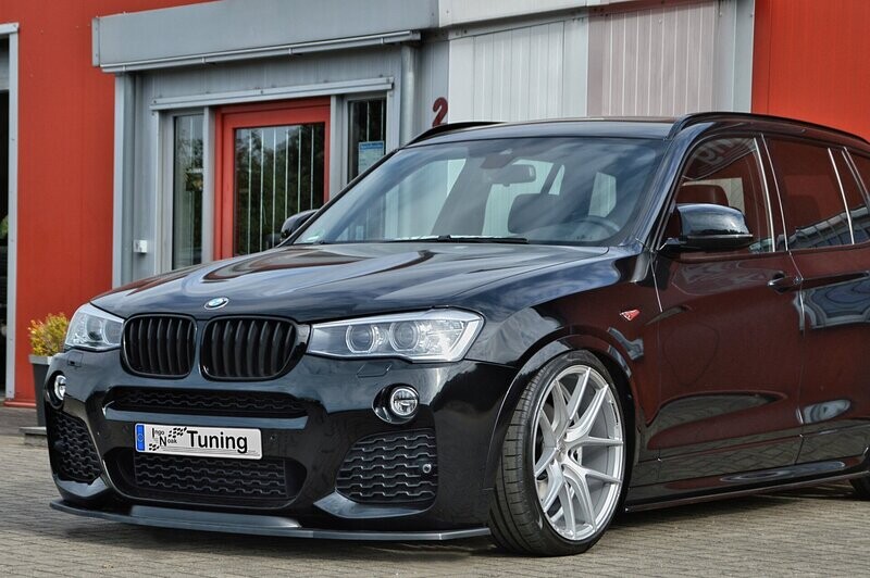 Cup Frontspoilerlippe für BMW X3/X4 F25 F26 mit M-Paket Cup Frontspoilerlippe für BMW X3/X4 F25 F26 mit M-Paket