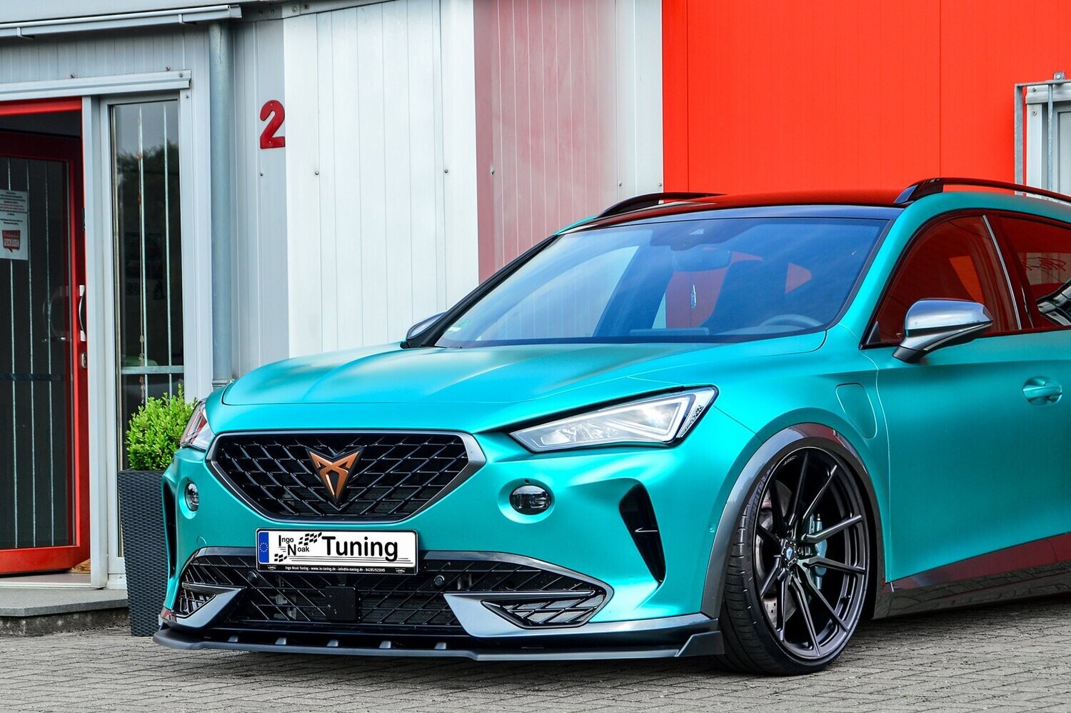 CUP Frontspoilerlippe mit Wing passend für Cupra Formentor ab Bj 2020-