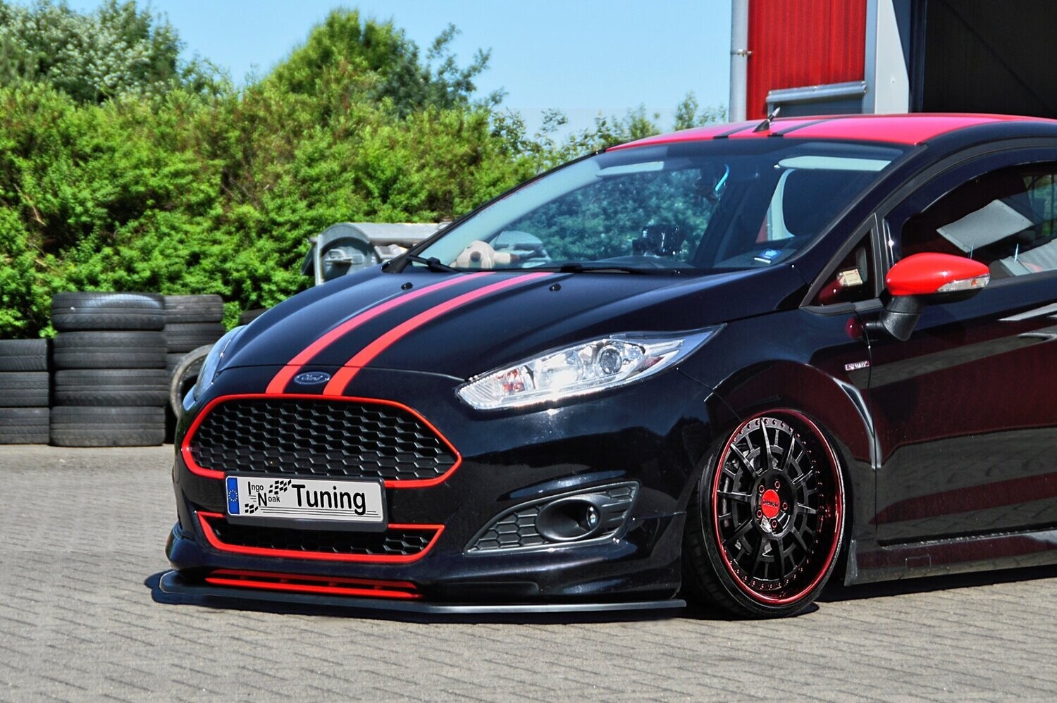 CUP Frontspoilerlippe für Ford Fiesta Sport JA8 MK7 FL Bj. ab.2012-