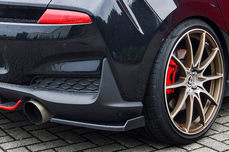 Heckansatz Seitenteile mit Wing für Hyundai I30N + Performance ab Bj.2017- Heckansatz Seitenteile mit Wing für Hyundai I30N + Performance ab Bj.2017-