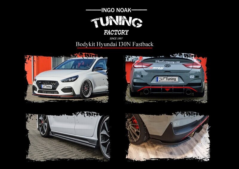 Bodykit für Hyundai I30N Fastback ab Bj.2017- Bodykit für Hyundai I30N Fastback ab Bj.2017-