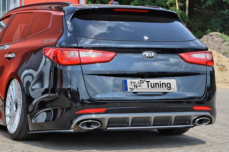 Heckansatz Mittelteil+Seitenteile für Kia Optima JF Sportswagon ABS Heckansatz Mittelteil+Seitenteile für Kia Optima JF Sportswagon ABS