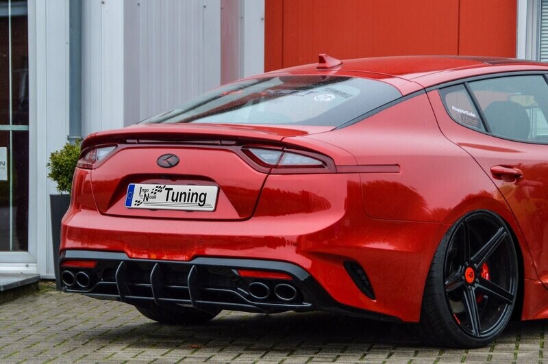 Gefräster Heckansatz für Kia Stinger CK Gefräster Heckansatz für Kia Stinger CK