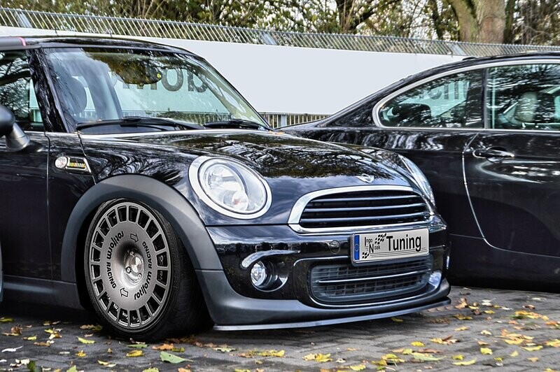 CUP Frontspoilerlippe für Mini Cooper R56 ab Bj. 2006-14 CUP Frontspoilerlippe für Mini Cooper R56 ab Bj. 2006-14