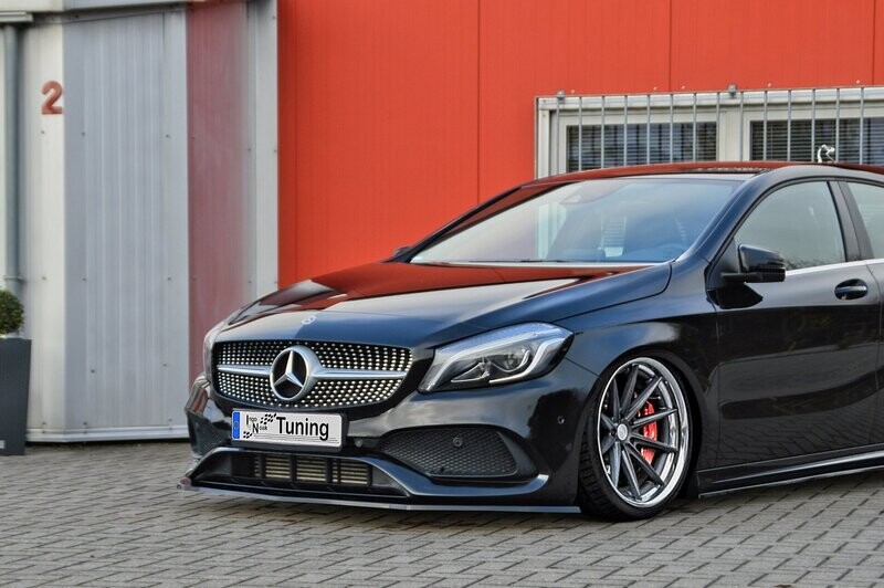 Cup Frontspoilerlippe für Mercdes A W176 AMG-Line MOPF Cup Frontspoilerlippe für Mercdes A W176 AMG-Line MOPF