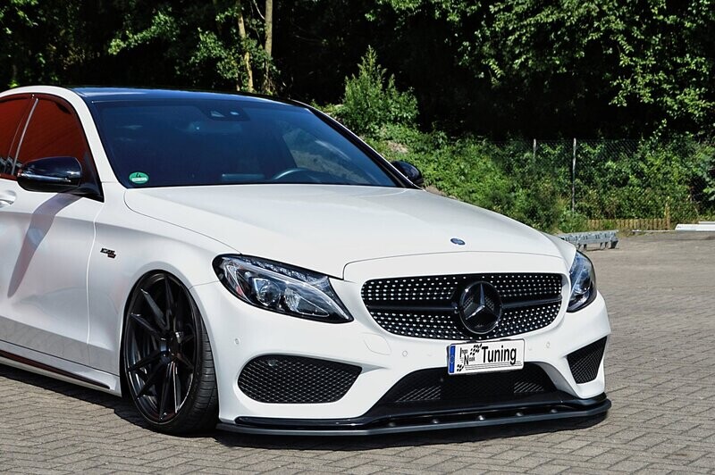 Cup Frontspoilerlippe für Mercedes C W205 43 AMG Limousine Cup Frontspoilerlippe für Mercedes C W205 43 AMG Limousine
