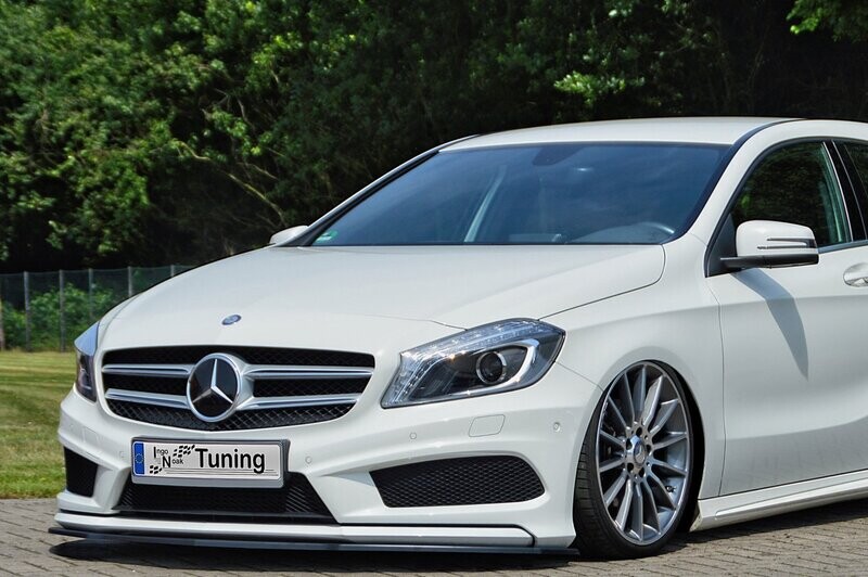 Spoilerschwert Frontspoiler ABS Mercedes CLA AMG-Line W117 + Shootingbrake ABE Spoilerschwert Frontspoiler ABS Mercedes CLA AMG-Line W117 + Shootingbrake ABE