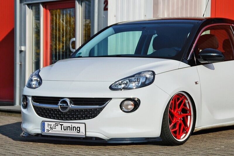 Cup Frontspoilerlippe für Opel Adam ab Bj. 2012 Cup Frontspoilerlippe für Opel Adam ab Bj. 2012
