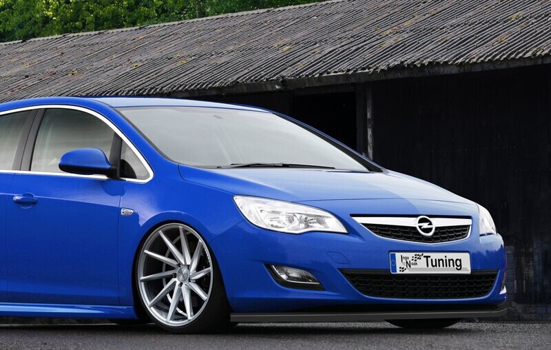 Cup Frontspoilerlippe für Opel Astra J 5 türer + Sportstourer Cup Frontspoilerlippe für Opel Astra J 5 türer + Sportstourer