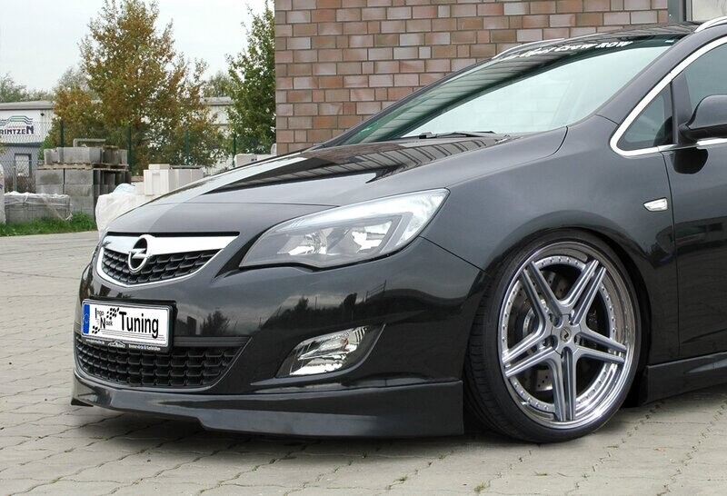 Frontspoiler für Opel Astra J 5 türer + Sportstourer Frontspoiler für Opel Astra J 5 türer + Sportstourer