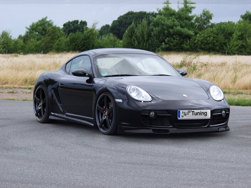 Frontspoiler in GT3 Optik für Porsche Cayman 987 Frontspoiler in GT3 Optik für Porsche Cayman 987