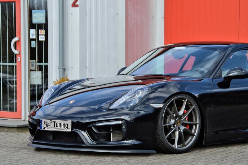 Frontspoilerlippe / Cuplippe für Porsche Cayman GTS 981 Frontspoilerlippe / Cuplippe für Porsche Cayman GTS 981