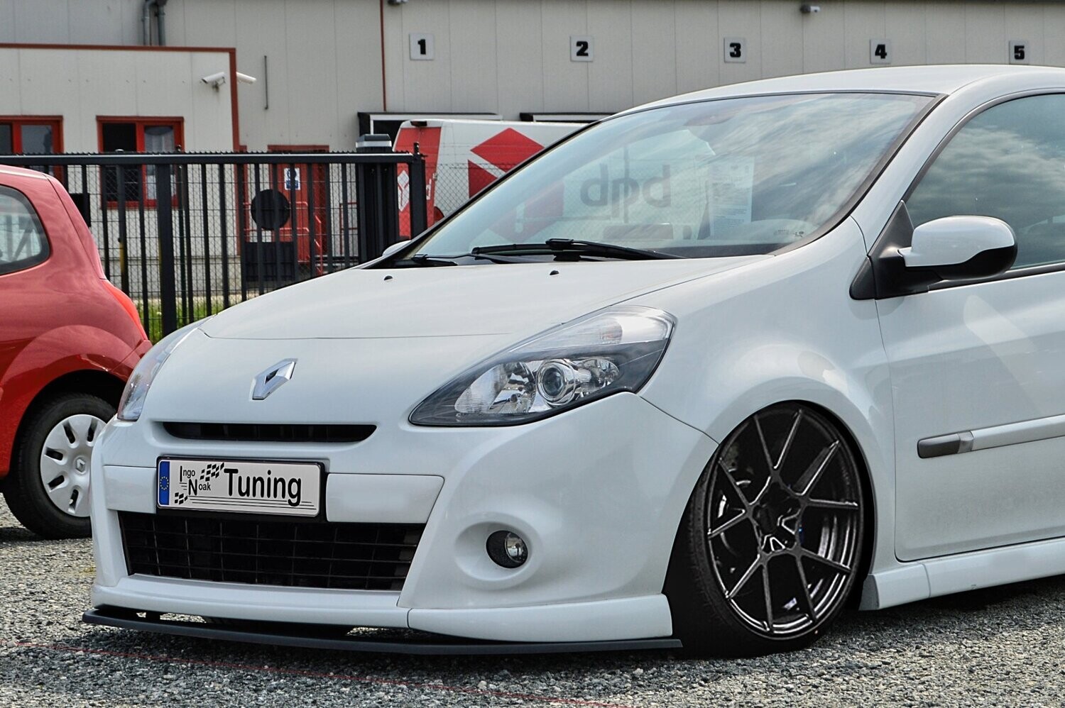 Cuplippe Spoilerschwert ABS für Renault Clio 3 GT / Gordini