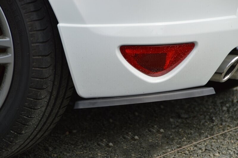 Heckansatz Seitenteile ABS für Renault Clio 3 GT / Gordini Heckansatz Seitenteile ABS für Renault Clio 3 GT / Gordini