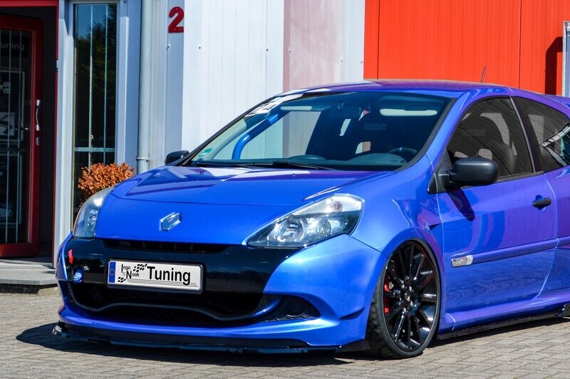 Cuplippe Spoilerschwert mit Wing ABS für Renault Clio 3 Phase2 RS Cuplippe Spoilerschwert mit Wing ABS für Renault Clio 3 Phase2 RS