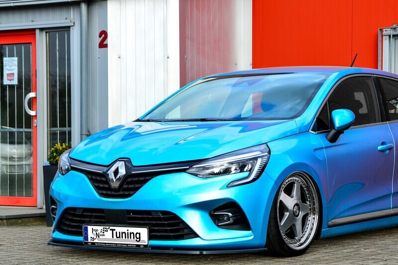 Frontspoiler Cuplippe Spoilerschwert für Renault Clio 5 Frontspoiler Cuplippe Spoilerschwert für Renault Clio 5