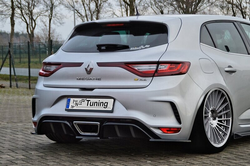 Heckdiffusor Heckansatz 5.tlg für Renault Megane 4 RS Facelift Heckdiffusor Heckansatz 5.tlg für Renault Megane 4 RS Facelift